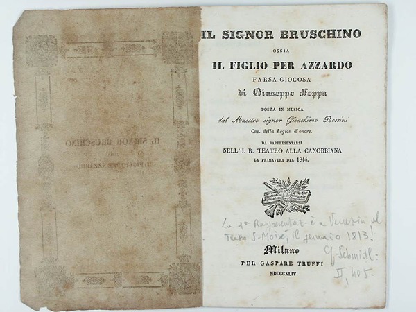 Il signor Bruschino ossia Il figlio per azzardo