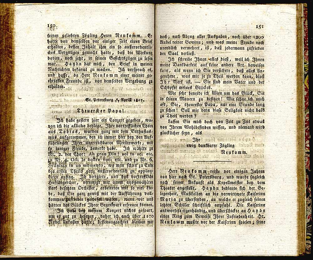 Biographische Nachrichten von Joseph Haydn