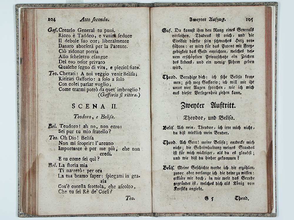 Il re Teodoro in Venezia
