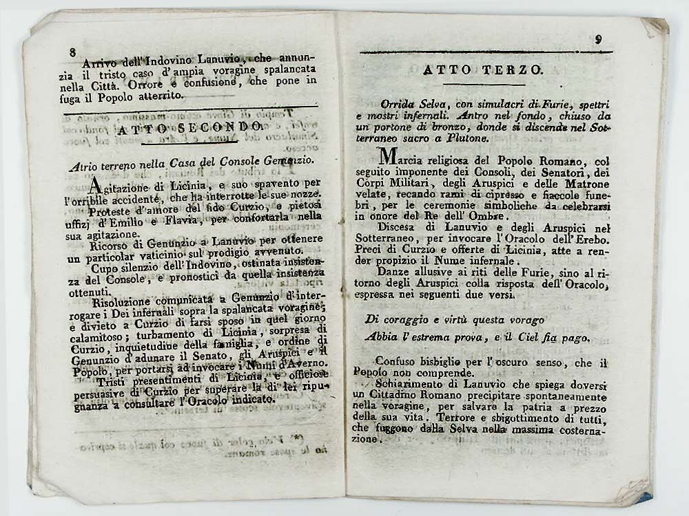 Il sacrifizio di Curzio