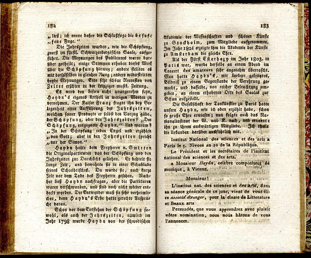 Biographische Nachrichten von Joseph Haydn