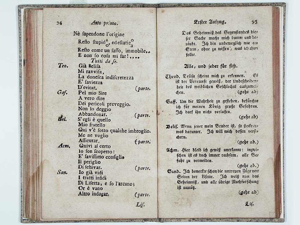 Il re Teodoro in Venezia