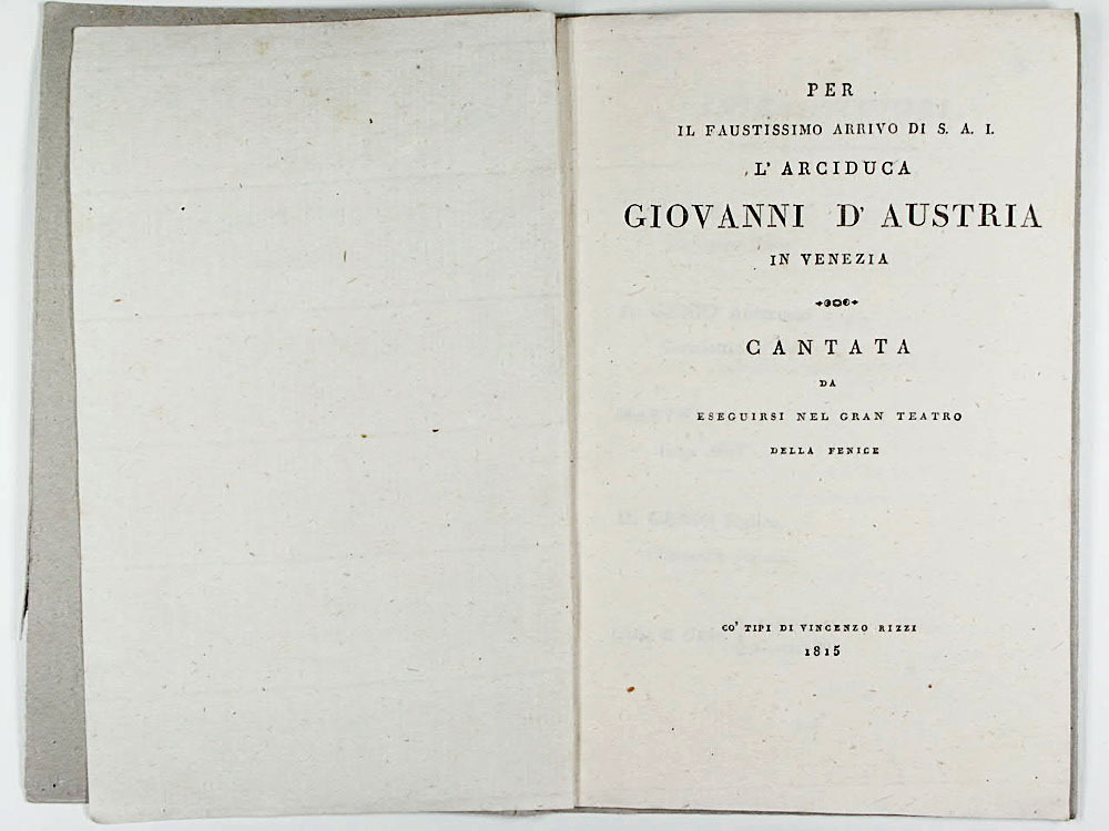 Cantata per Giovanni d' Austria