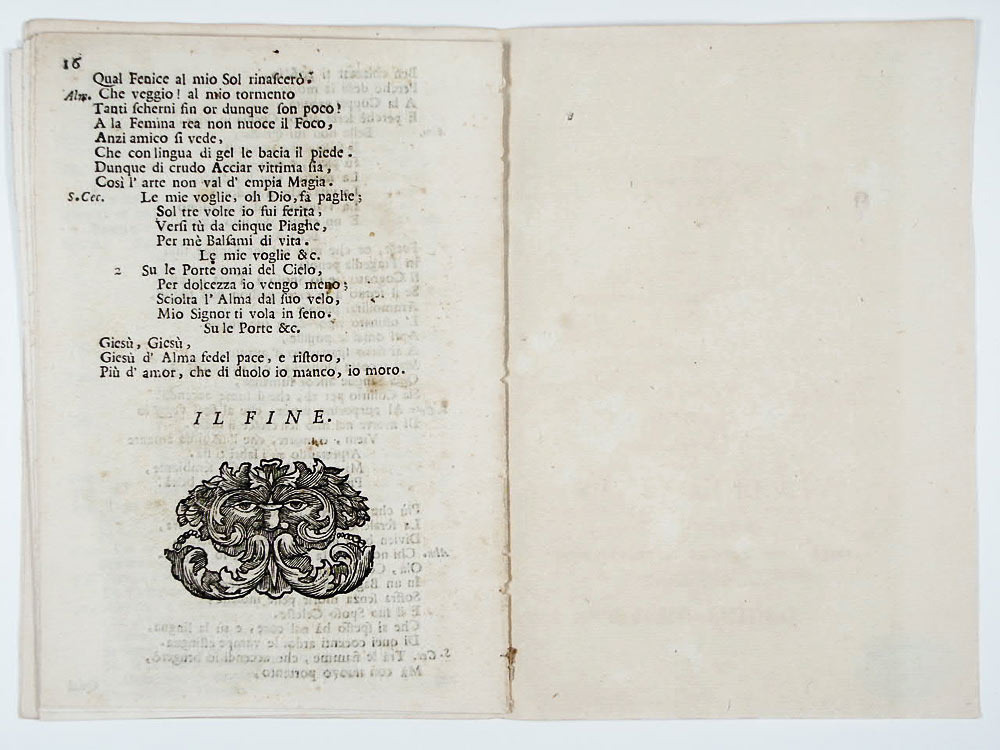 I trionfi della fede nel martirio de' SS. Cecilia, Valeriano, e Tiburtio