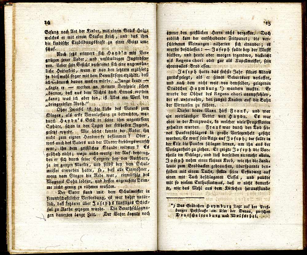 Biographische Nachrichten von Joseph Haydn