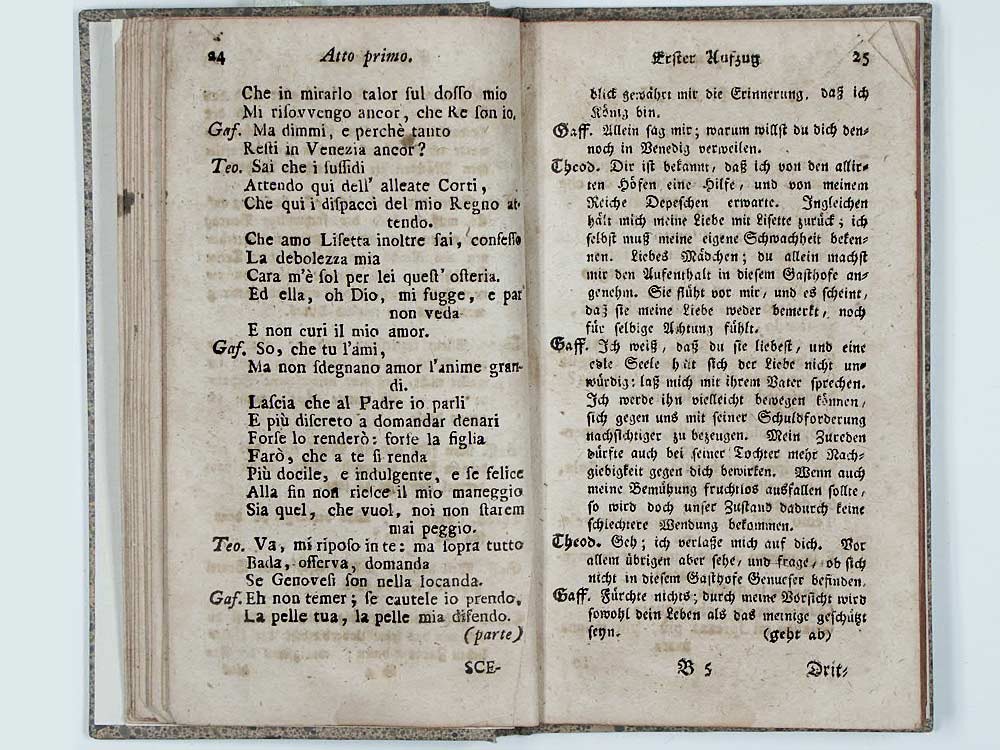 Il re Teodoro in Venezia