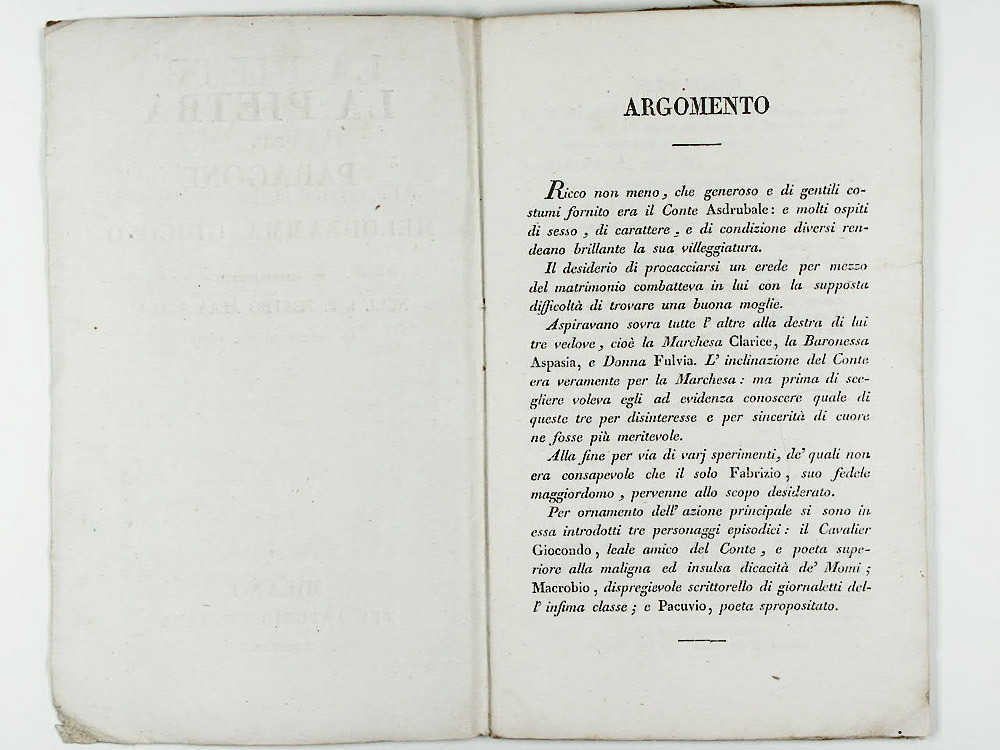 La pietra del paragone