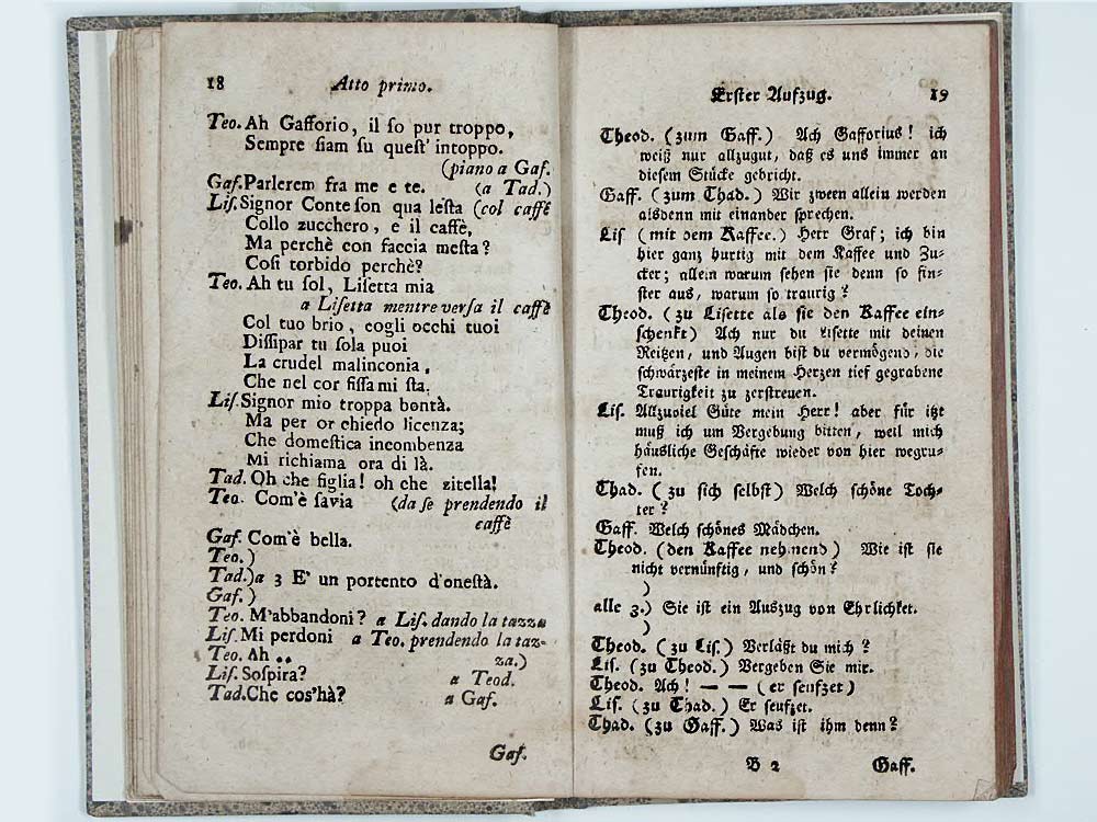 Il re Teodoro in Venezia