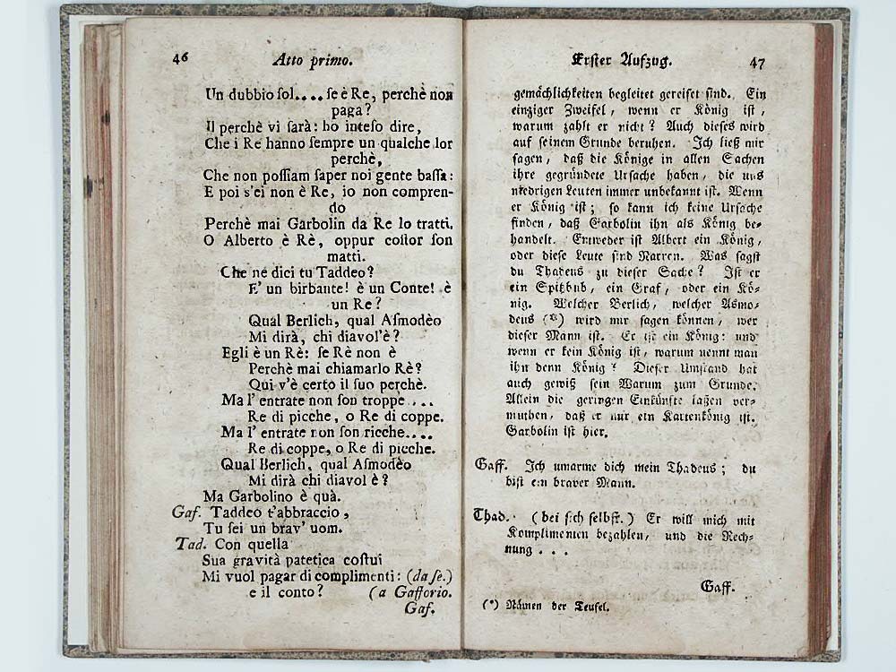 Il re Teodoro in Venezia