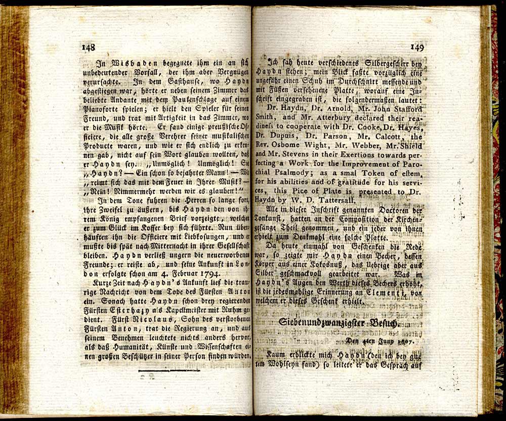 Biographische Nachrichten von Joseph Haydn