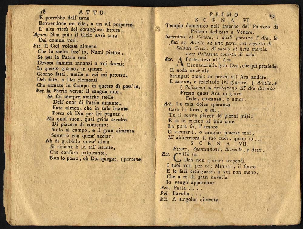 Achille all' assedio di Troia