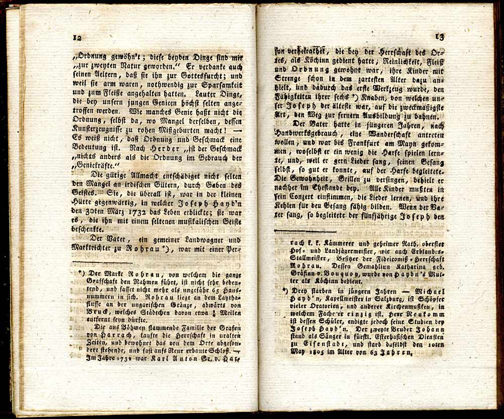 Biographische Nachrichten von Joseph Haydn