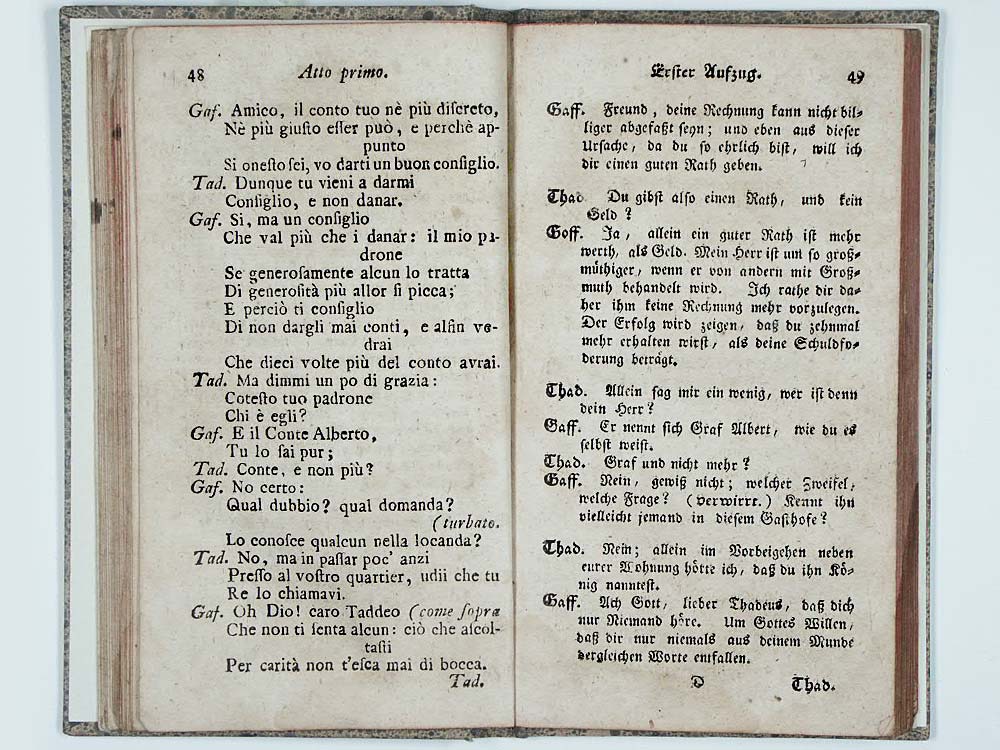 Il re Teodoro in Venezia