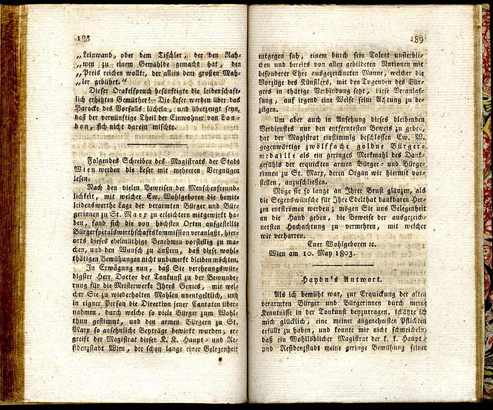 Biographische Nachrichten von Joseph Haydn