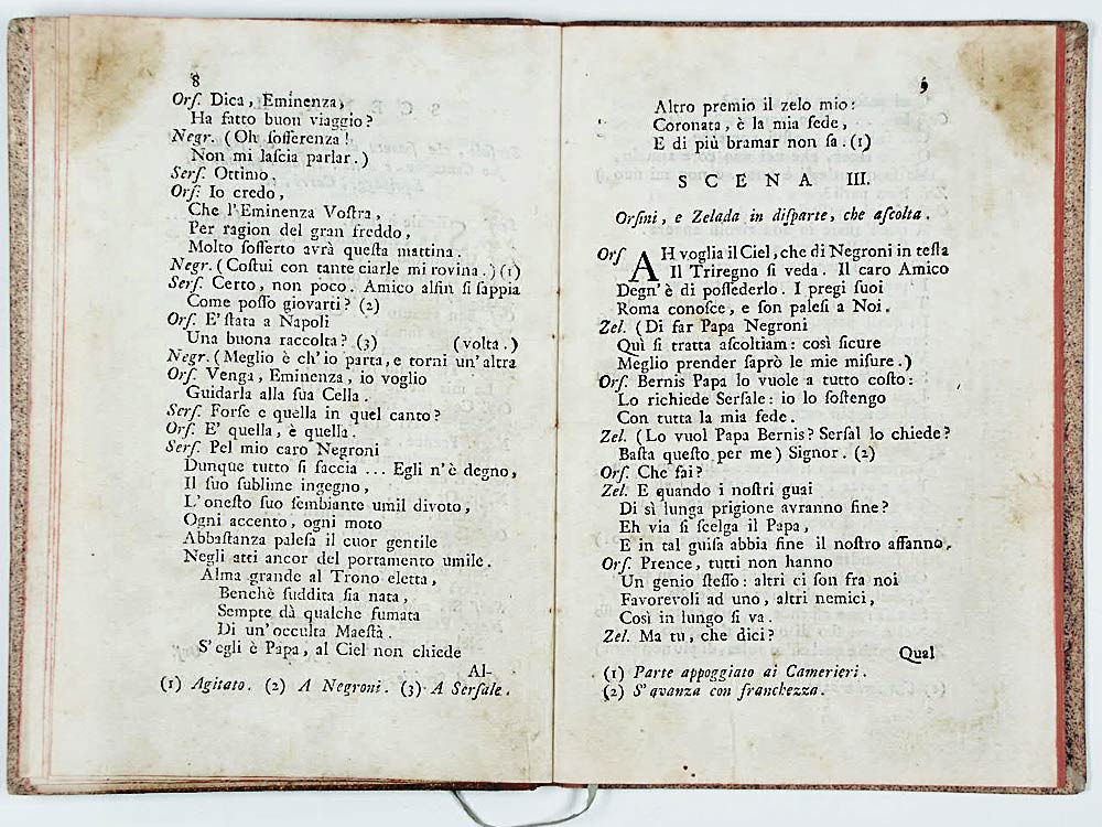 Il conclave dell' anno MDCCLXXIV