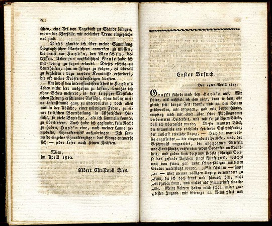 Biographische Nachrichten von Joseph Haydn