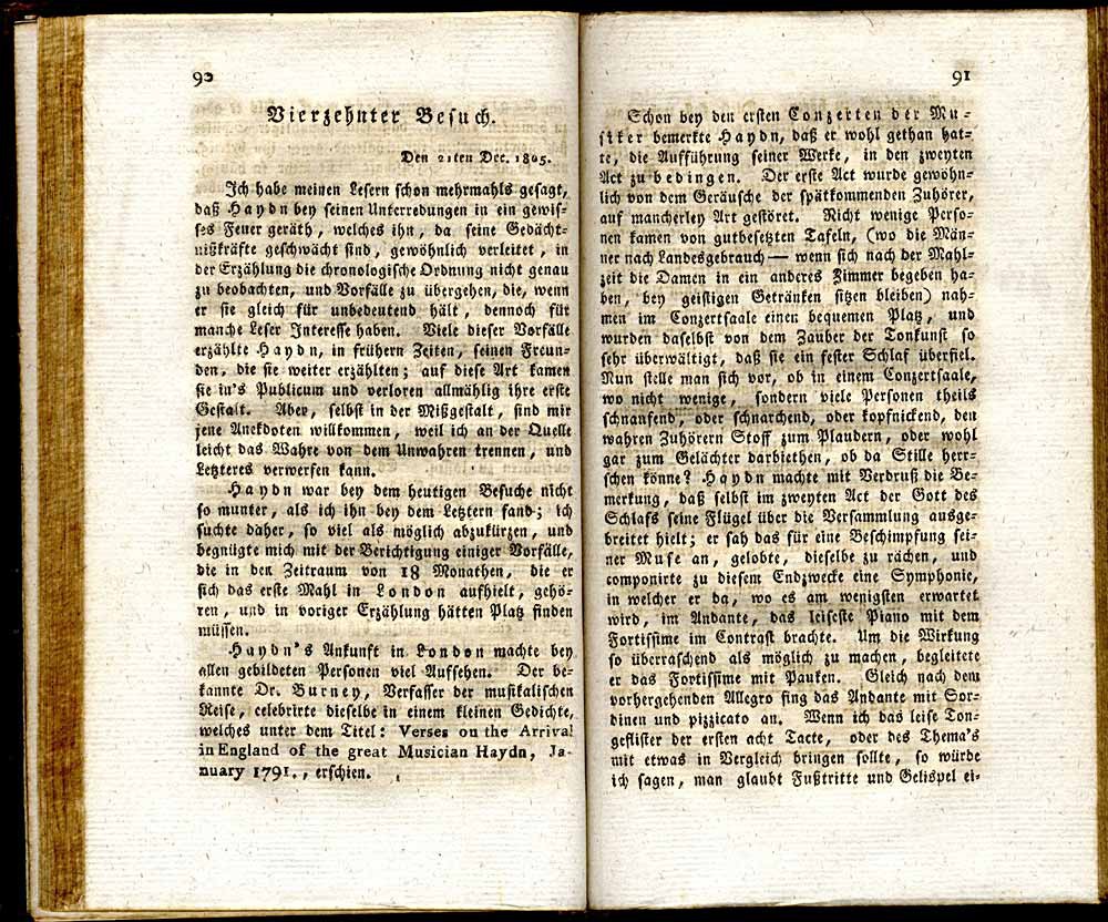 Biographische Nachrichten von Joseph Haydn