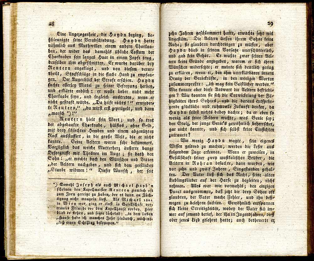 Biographische Nachrichten von Joseph Haydn