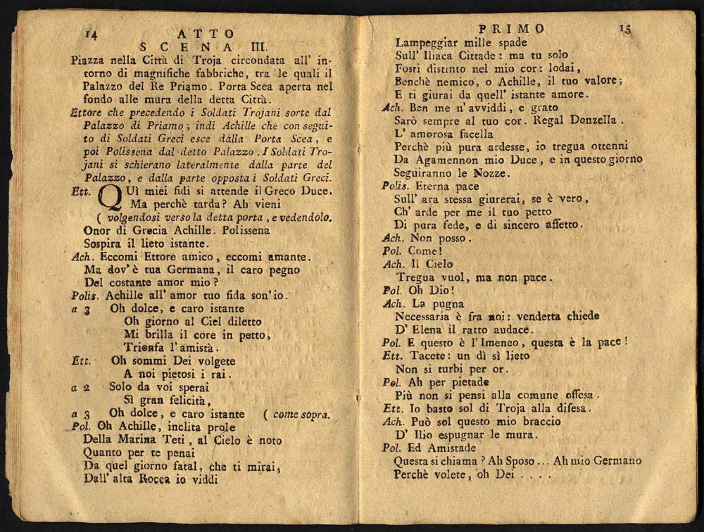 Achille all' assedio di Troia