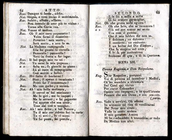 La molinara ossia L' amor contrastato