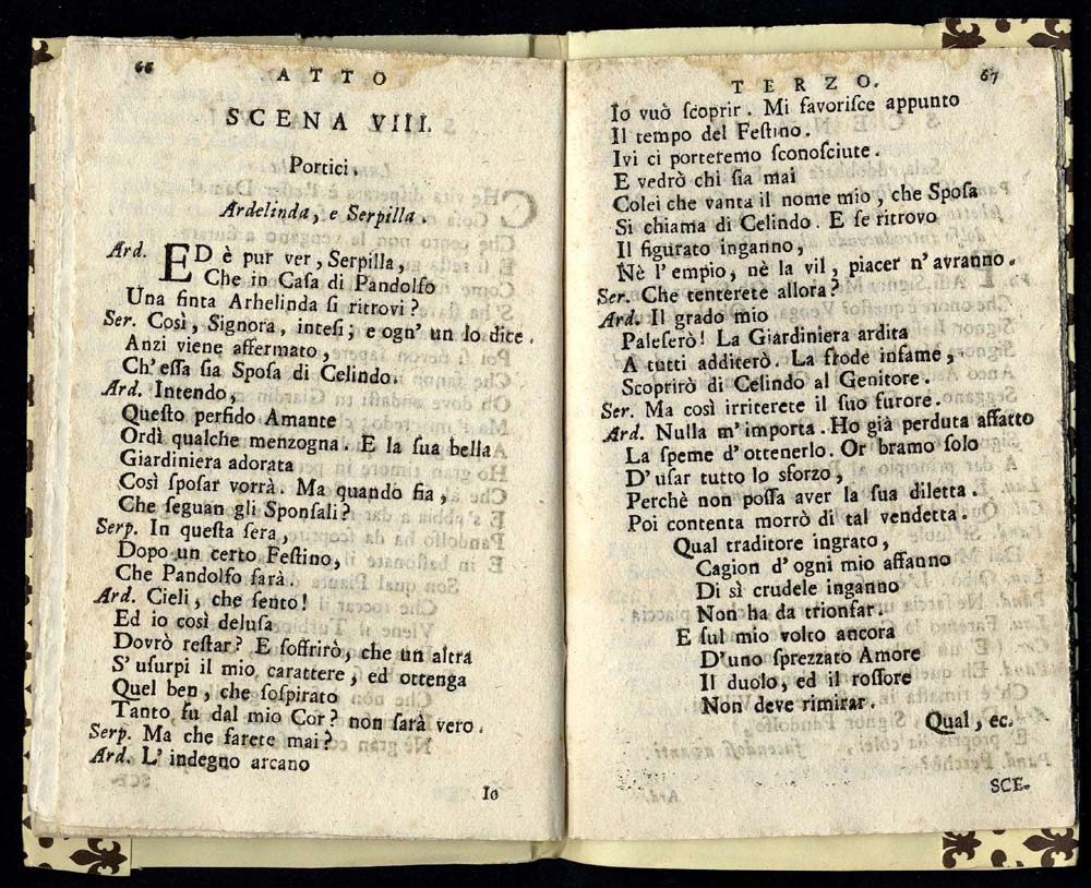 La giardiniera finta contessa