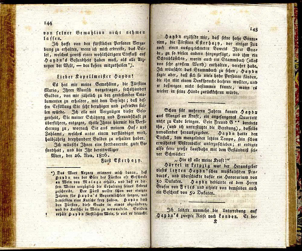 Biographische Nachrichten von Joseph Haydn