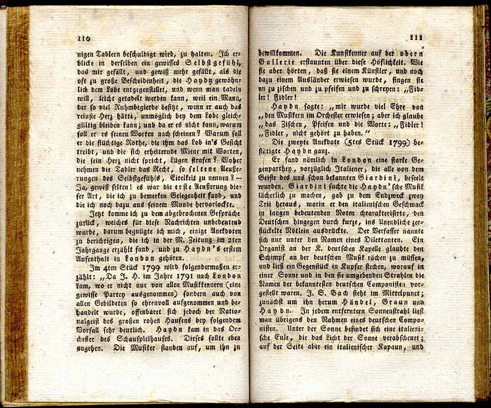 Biographische Nachrichten von Joseph Haydn