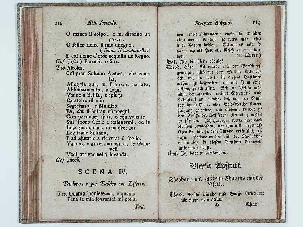 Il re Teodoro in Venezia