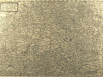 Orig. - Kupferstich aus Gerard de Jode "Speculum Orbis Terrarum". Antwerpen -1593