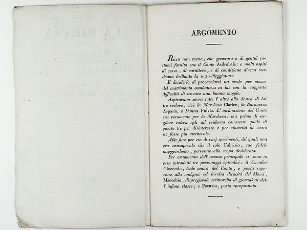 La pietra del paragone